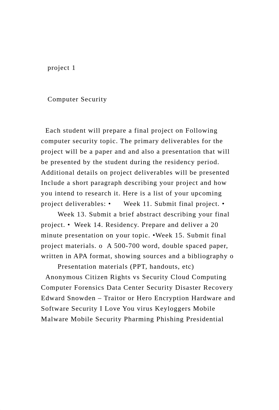 project 1     Computer Security    Each student will p.docx_dix59dzzug3_page2