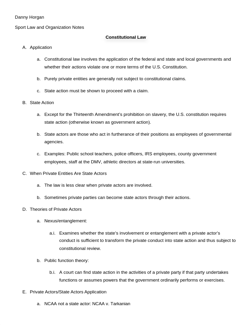 Sport Law and Organization Constitutional Law Notes_dix5ppiqatx_page1