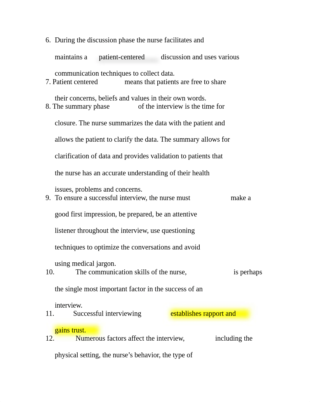 Health Assessment Chapter 2 Study Guide Key Points_dix8r8ey4sd_page2