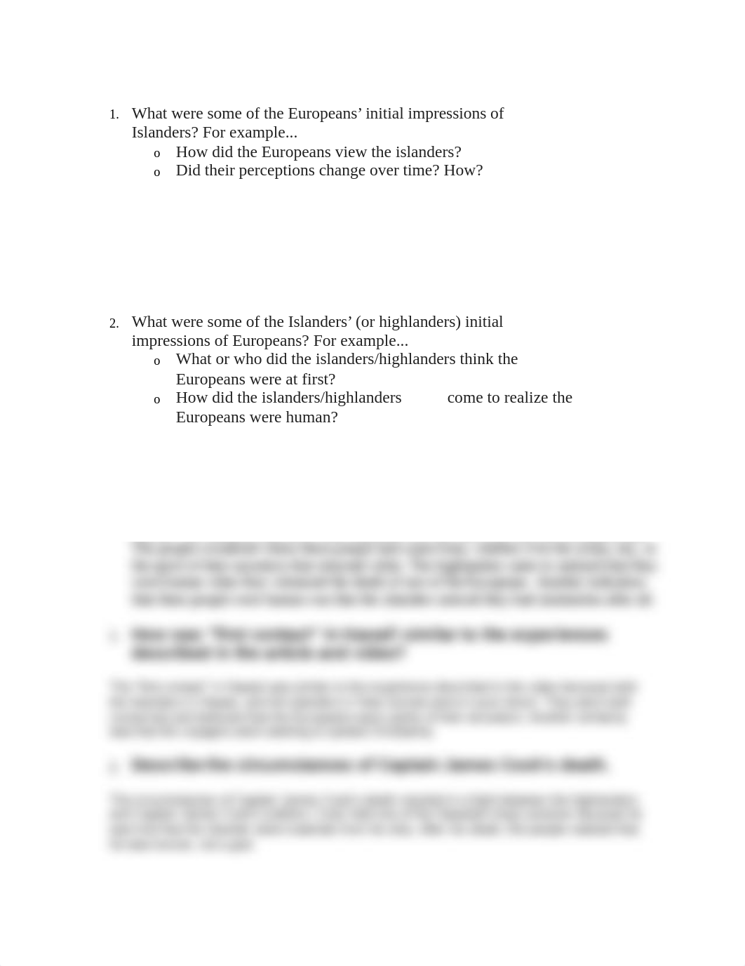 What were some of the Europeans' initial impressions of Islanders.docx_dix8xyu2an2_page1