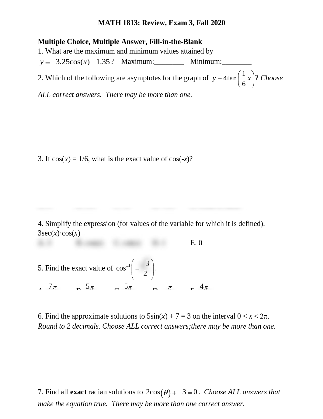 Calc Exam 3 - Review Sheet.pdf_dixiqd1yacn_page1