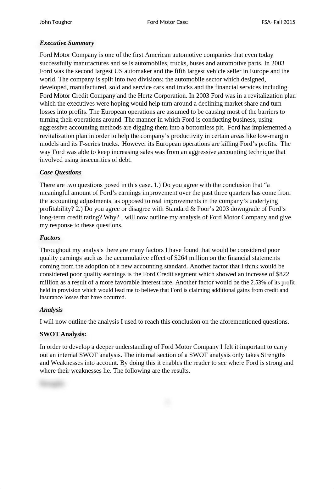 Ford Motor Case Quality of Earnings Analysis_dixlsn19k38_page2