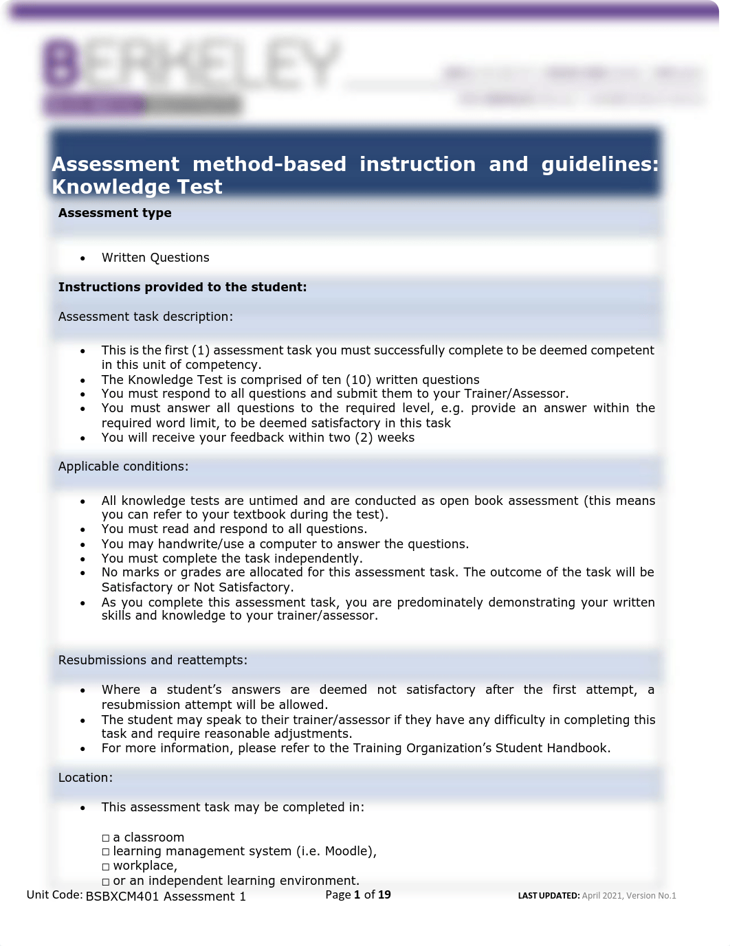 BSBXCM401 Assessment 1.pdf_dixqpsc8at4_page1