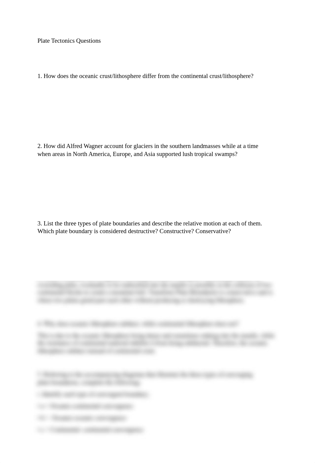 Week 4 Review Questions - Plate Tectonics.docx_dixxlr1qfq8_page1