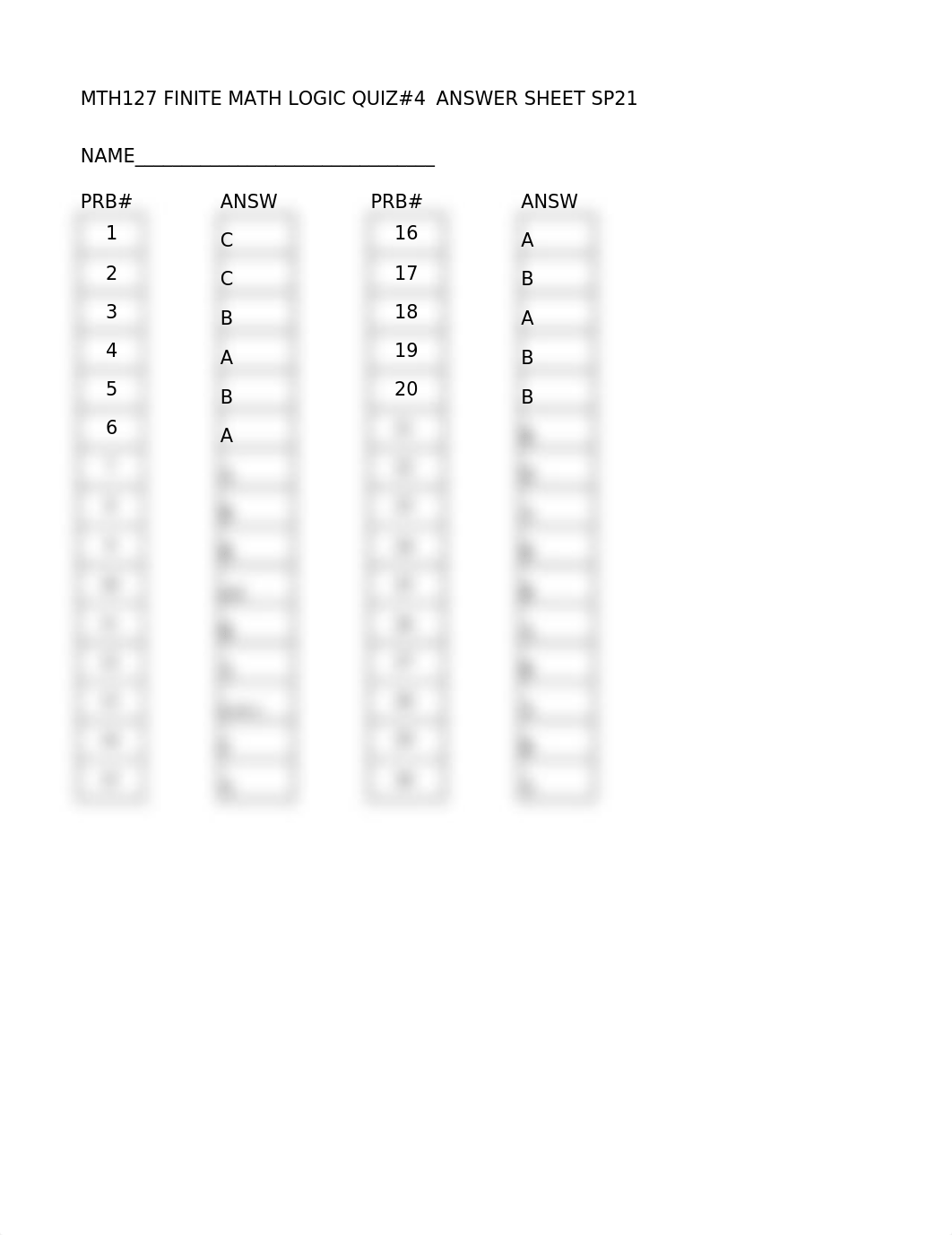 MTH127 FINITE MATH LOGIC QUIZ#4 ANSWER SHEET SP21 (3) (1).xlsx_diy95zys81w_page1