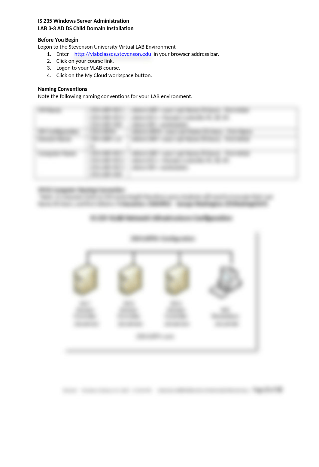 235 LAB 3-3 AD DS Child Domain Installation Fa16 v1_diyan962xhk_page2