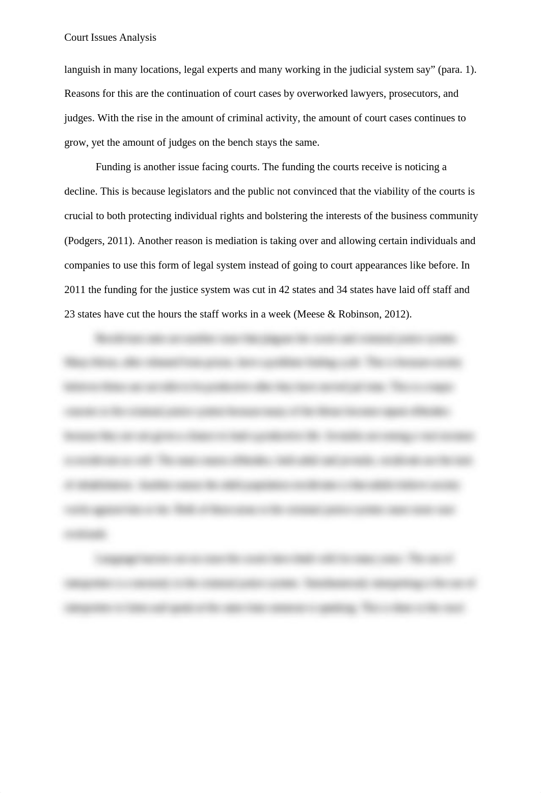 Current and Future Issues Facing Courts Paper - APA Format + References_diyucgwbn65_page2