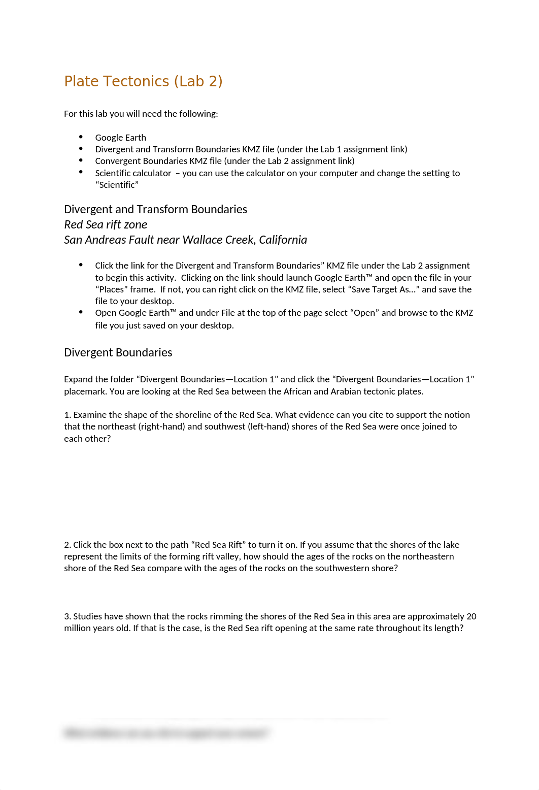 Lab 2 - Plate Tectonics.docx_diz0ilyor1k_page1