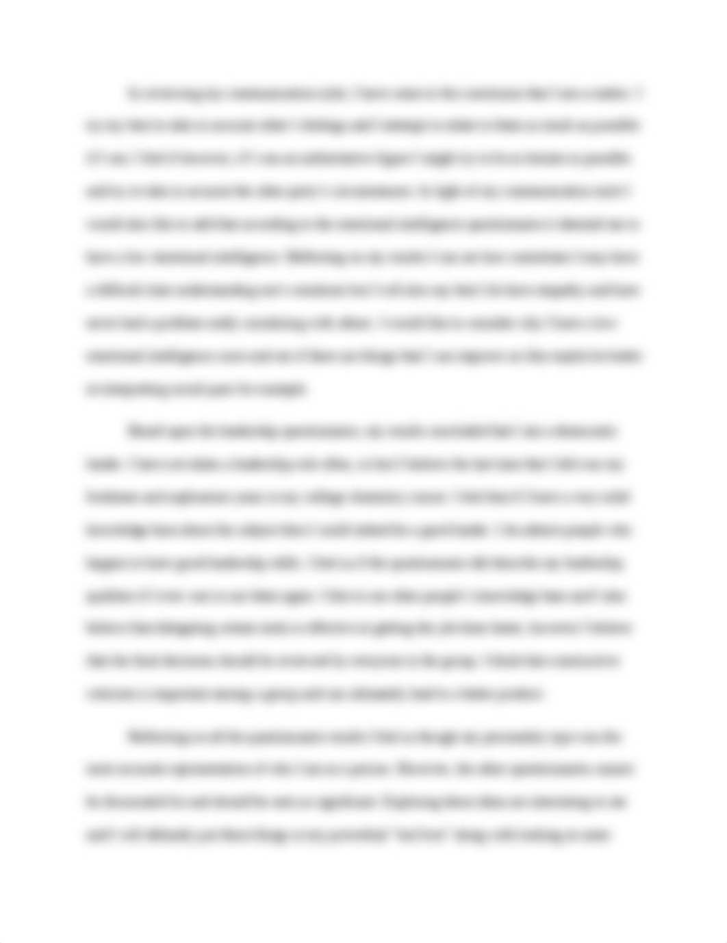 Reflective Essay Leadership, Communication, personality.docx_diz14tzinvg_page2