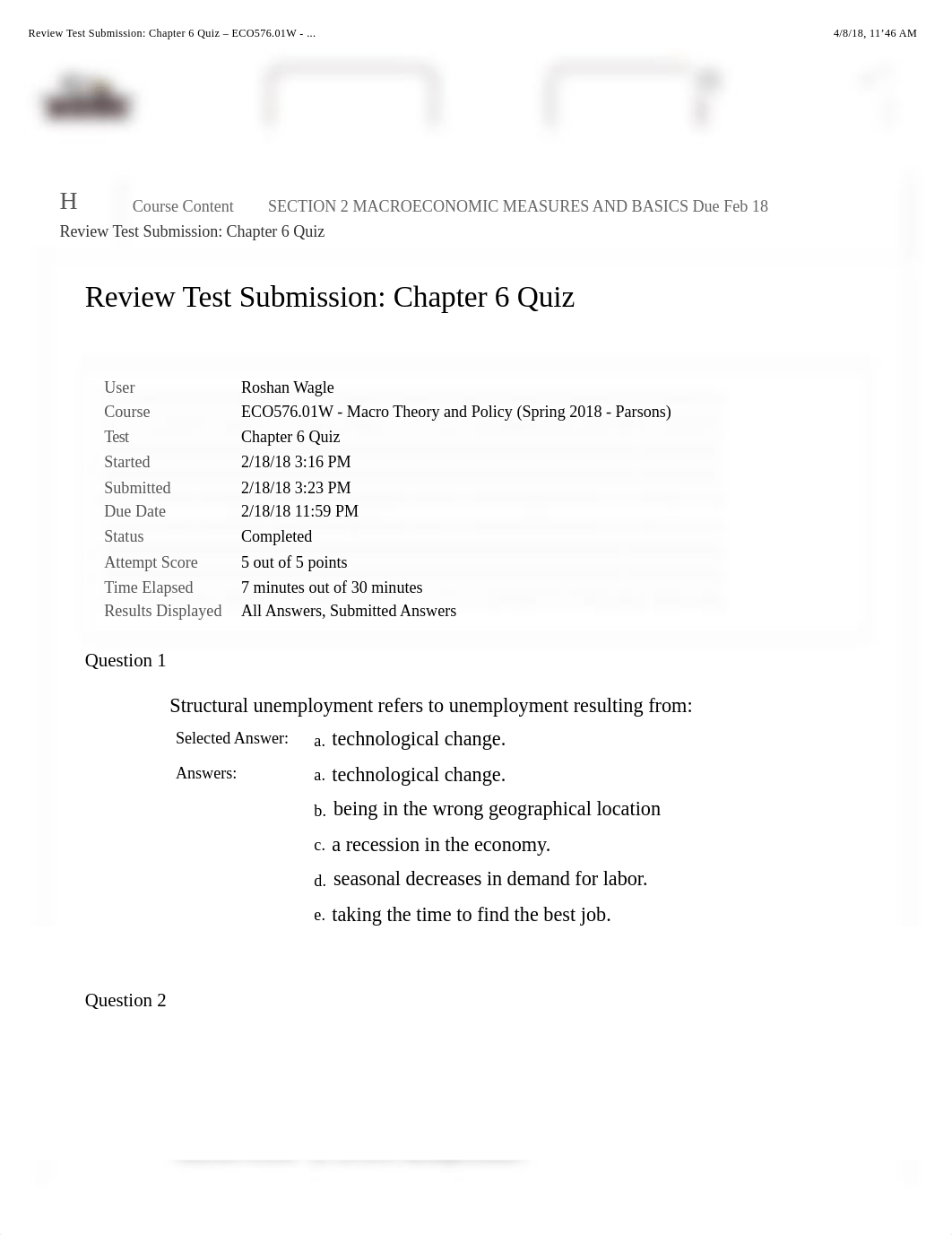 Review Test Submission: Chapter 6 Quiz - ECO576.01W - ....pdf_diz20k5zpmj_page1