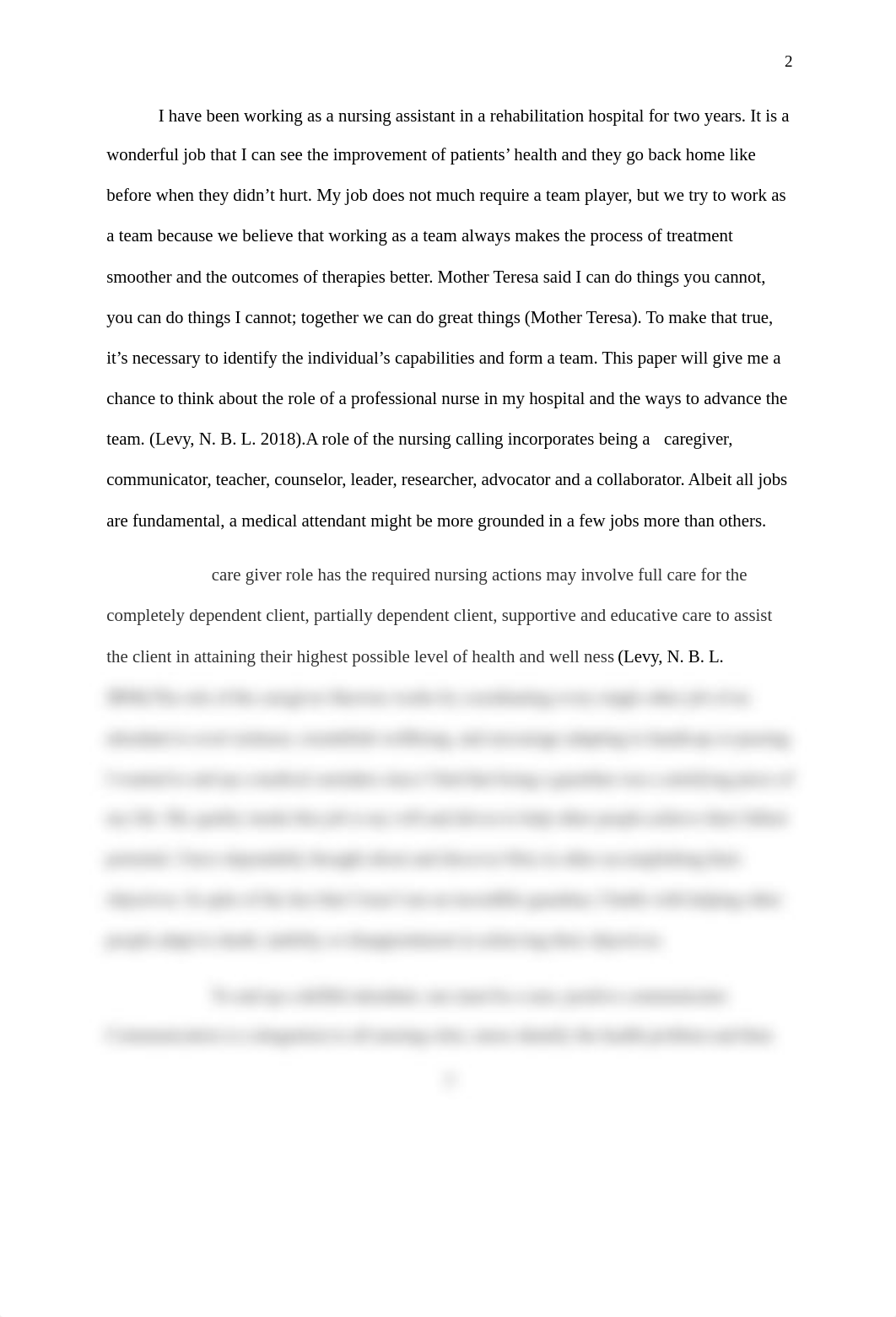 Marie.Araloyin_Written Assignment role of professional nurse_2019.docx_diz2cuhhk32_page2