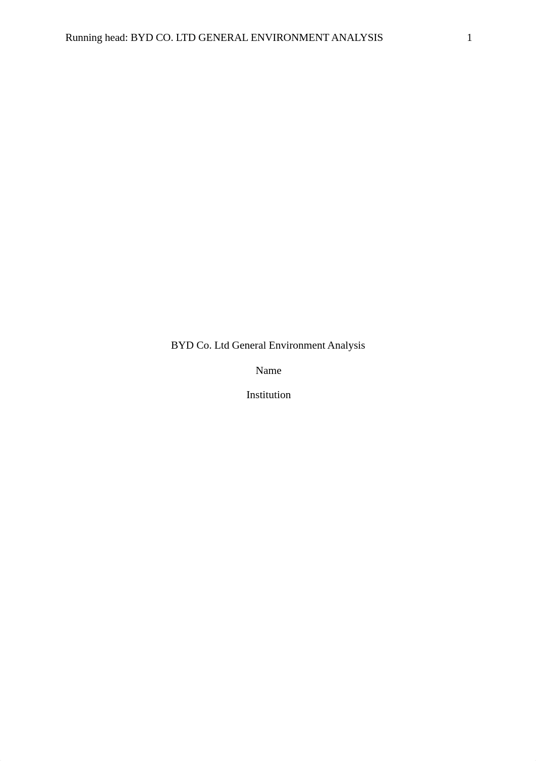 BYD Co. Ltd General Environment Analysis.docx_dizor8pp9is_page1
