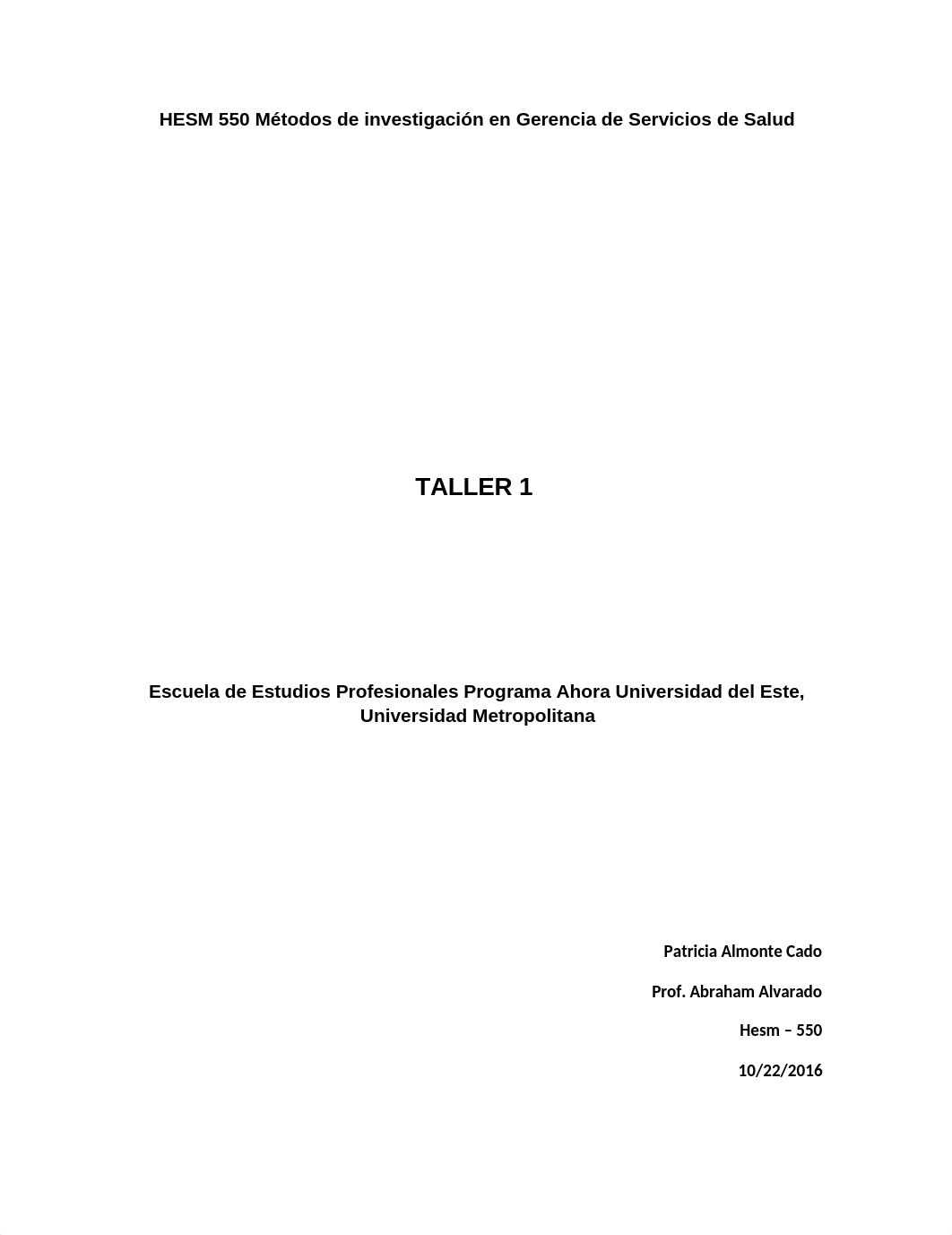 HESM 550 Métodos de investigación en Gerencia de Servicios de Salud TALLER 1 2016.docx_dizq4vk7bas_page1