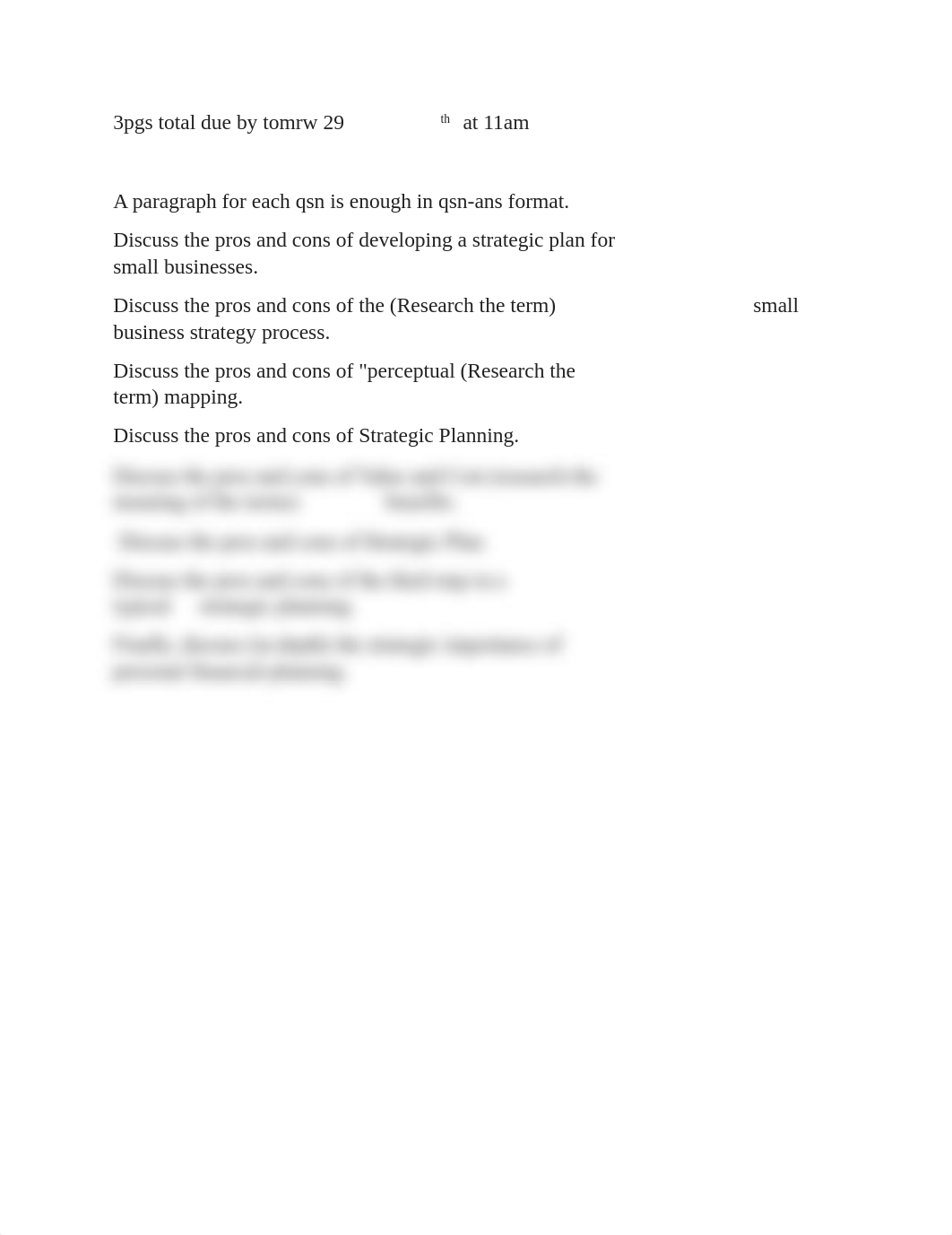 Discuss the pros and cons of the (Research the term) small business strategy process..docx_dizrp8x9mow_page1