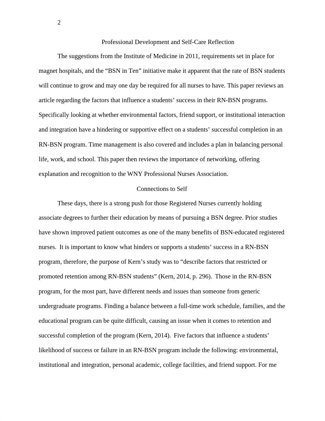 NUR 315 - Professional Development and Self-Care Reflection Paper.docx_dizwkpinm3b_page2