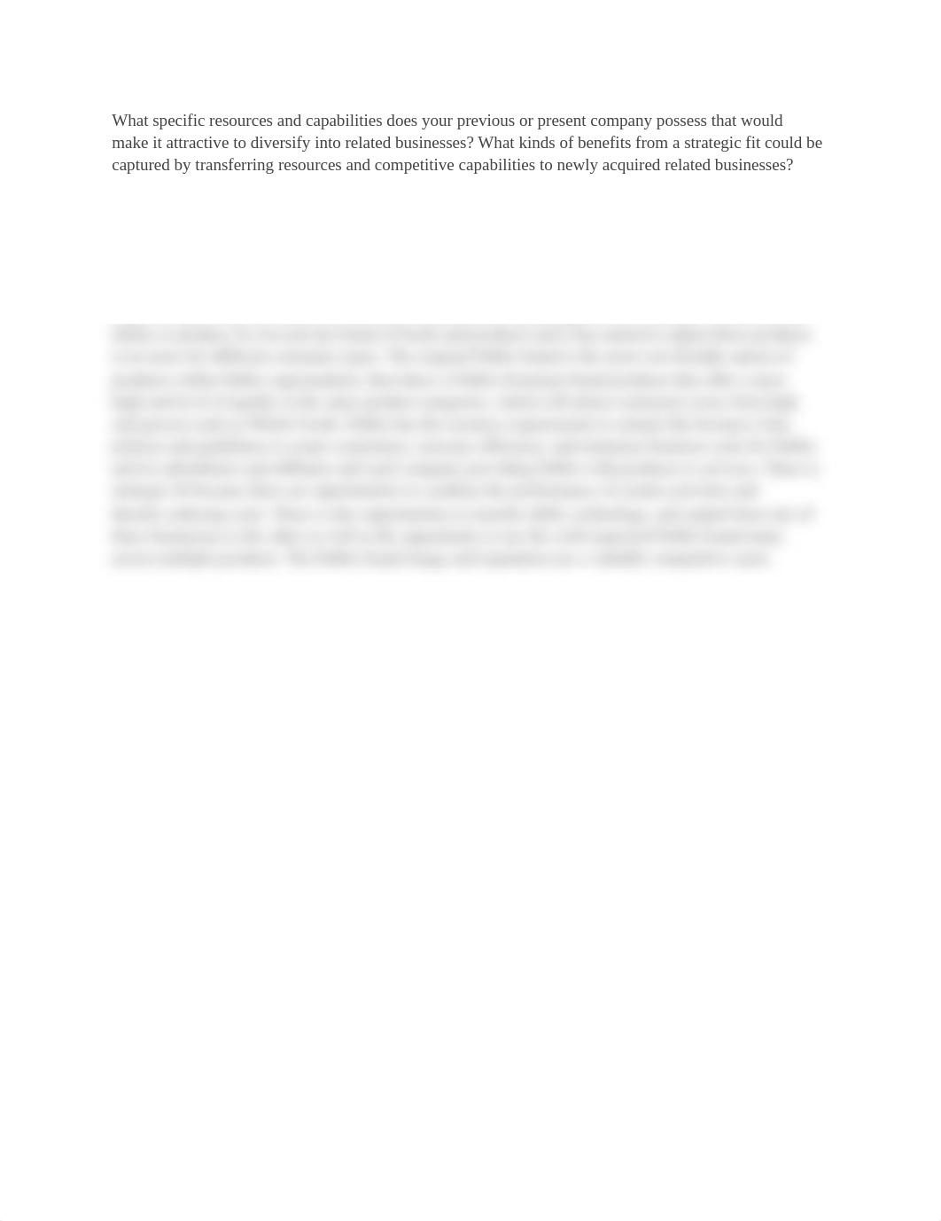 What specific resources and capabilities does your previous or present company possess that would ma_dizxsd4is2z_page1