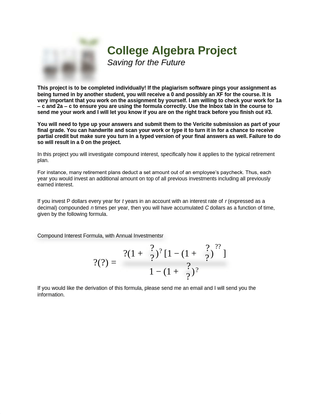 College Algebra Project S20.pdf_dizzecbkikr_page1