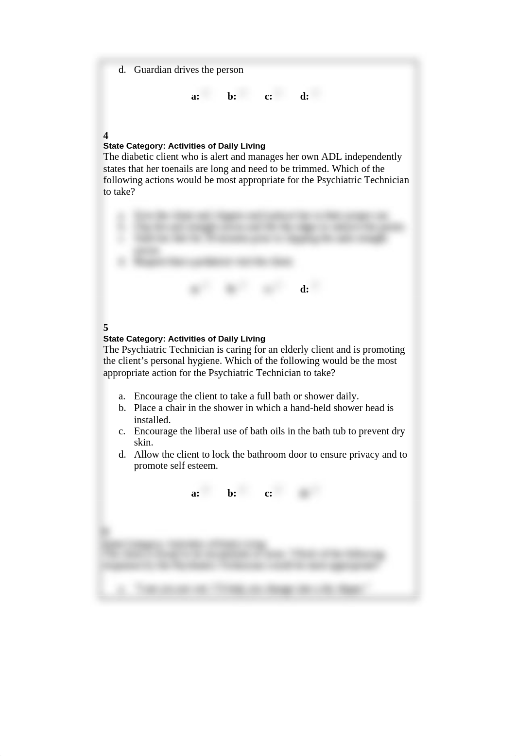 Psychiatric Technician Review Exam-CAPT-NURSING-120 Question.docx_dj018o9ggh6_page2