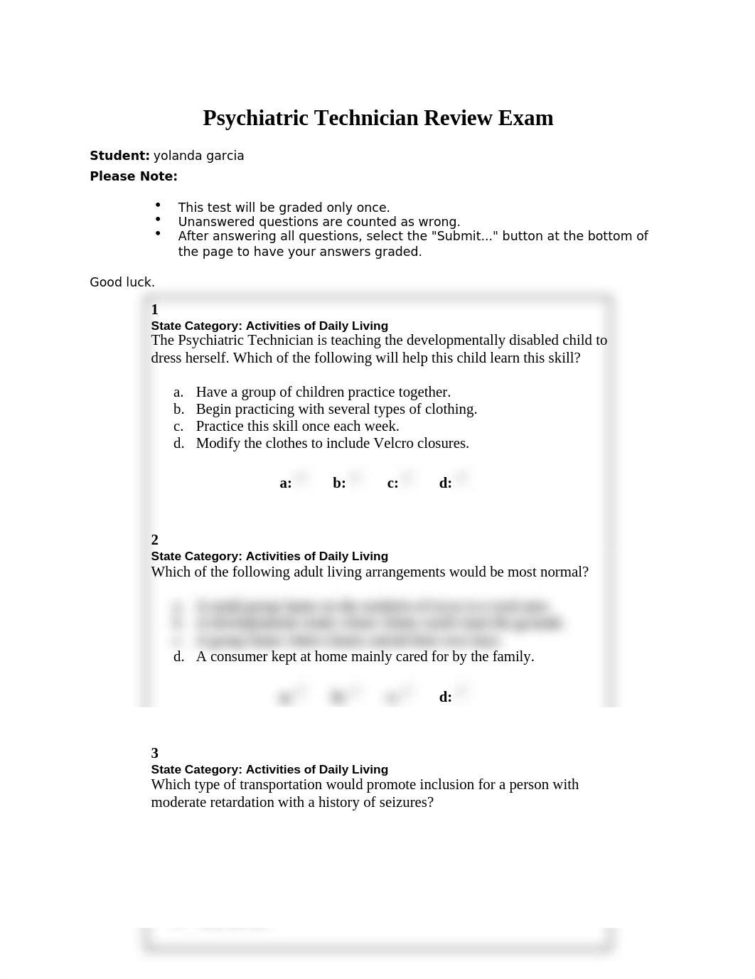 Psychiatric Technician Review Exam-CAPT-NURSING-120 Question.docx_dj018o9ggh6_page1