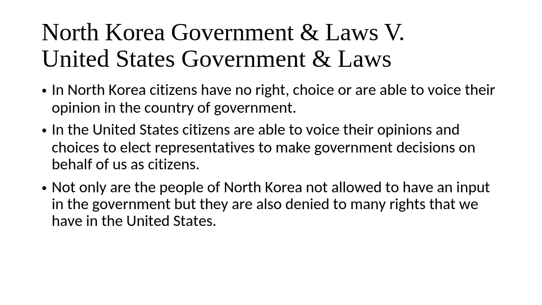 North Korea Government & Laws V. Uunited States Governement.pptx_dj05sr8opz9_page2