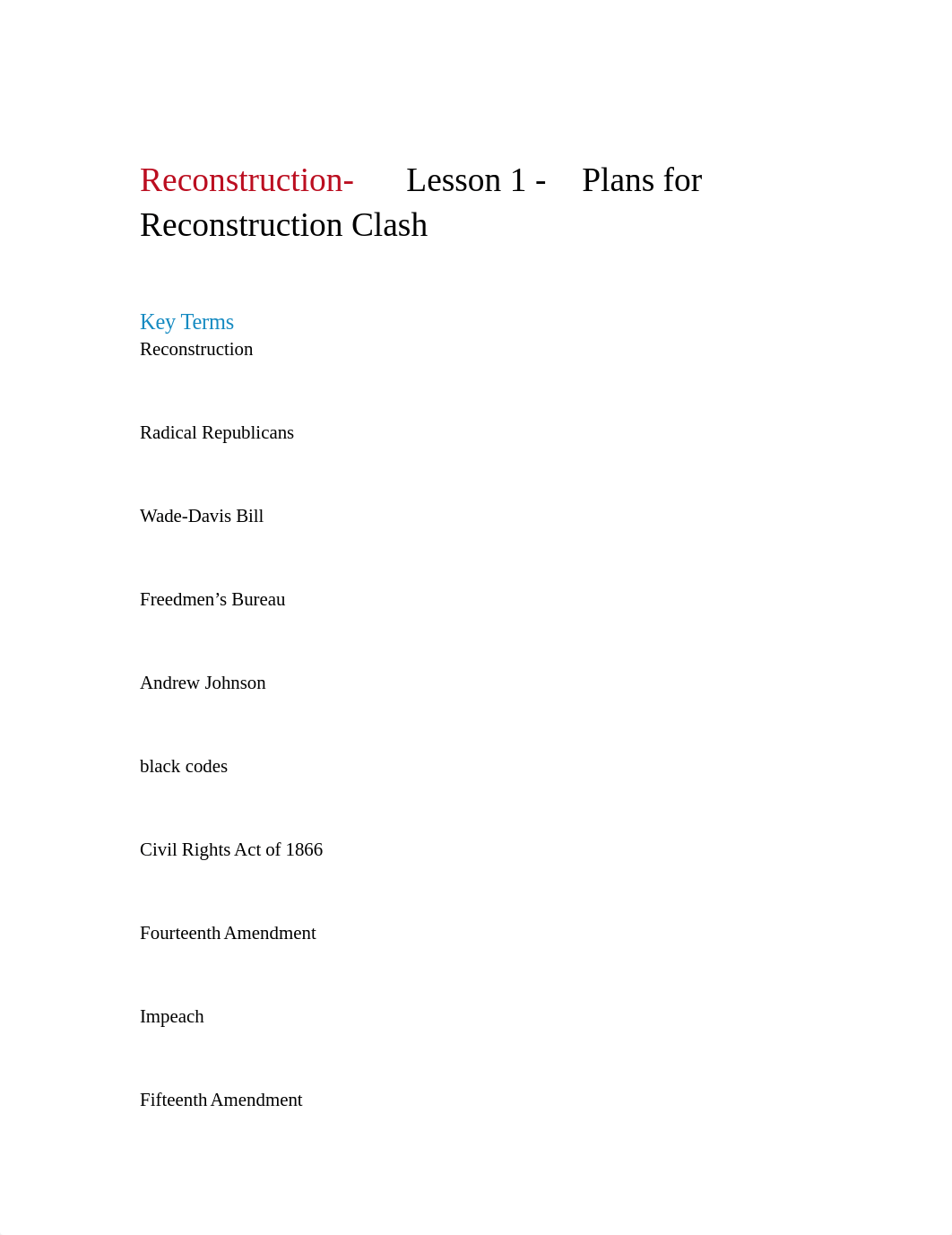 Copy of Lesson 1 Plans for Reconstruction Clash.docx_dj06dkj3y08_page1