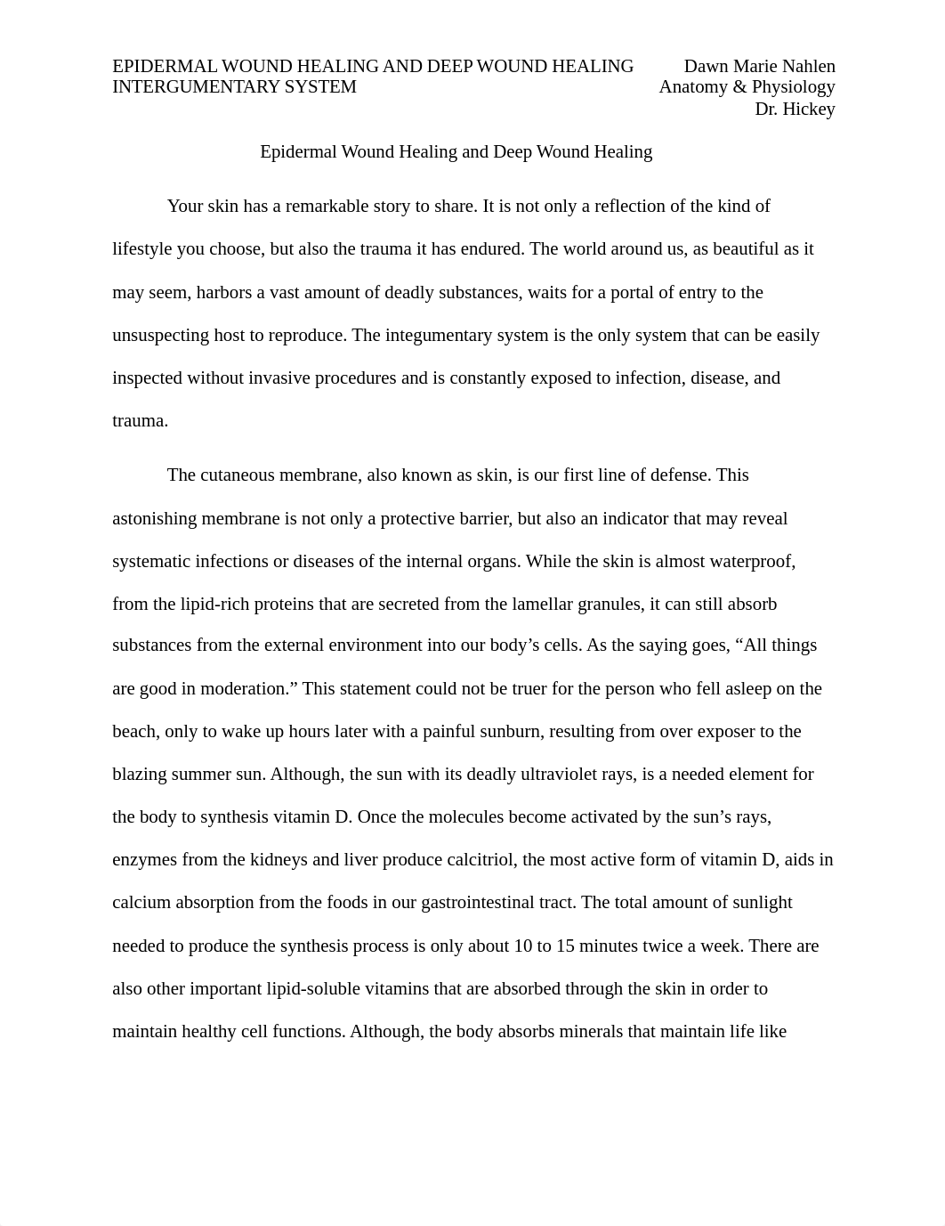 Epidermal Wound Healing and Deep Wound Healing of the Integumentary System.docx_dj09gqv2sa6_page1