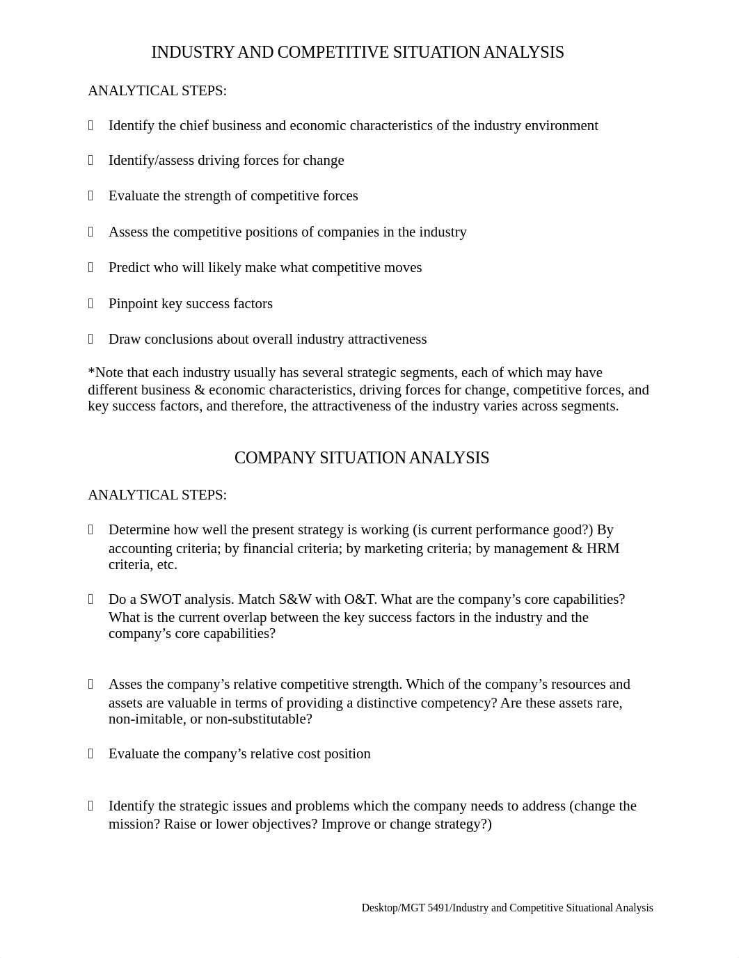 INDUSTRY AND COMPETITIVE SITUATION ANALYSIS_dj0o67baur0_page1