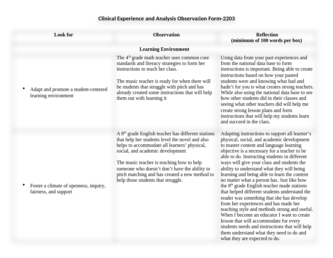 Clinical Experience and Analysis Observation Form for II.docx_dj0oipjd2r6_page1