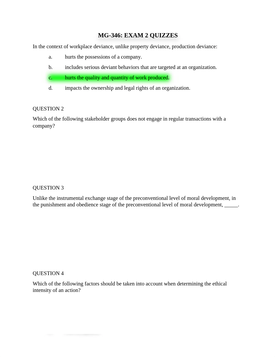 MG-346 EXAM 2 Quizzes.docx_dj0vm11907t_page1