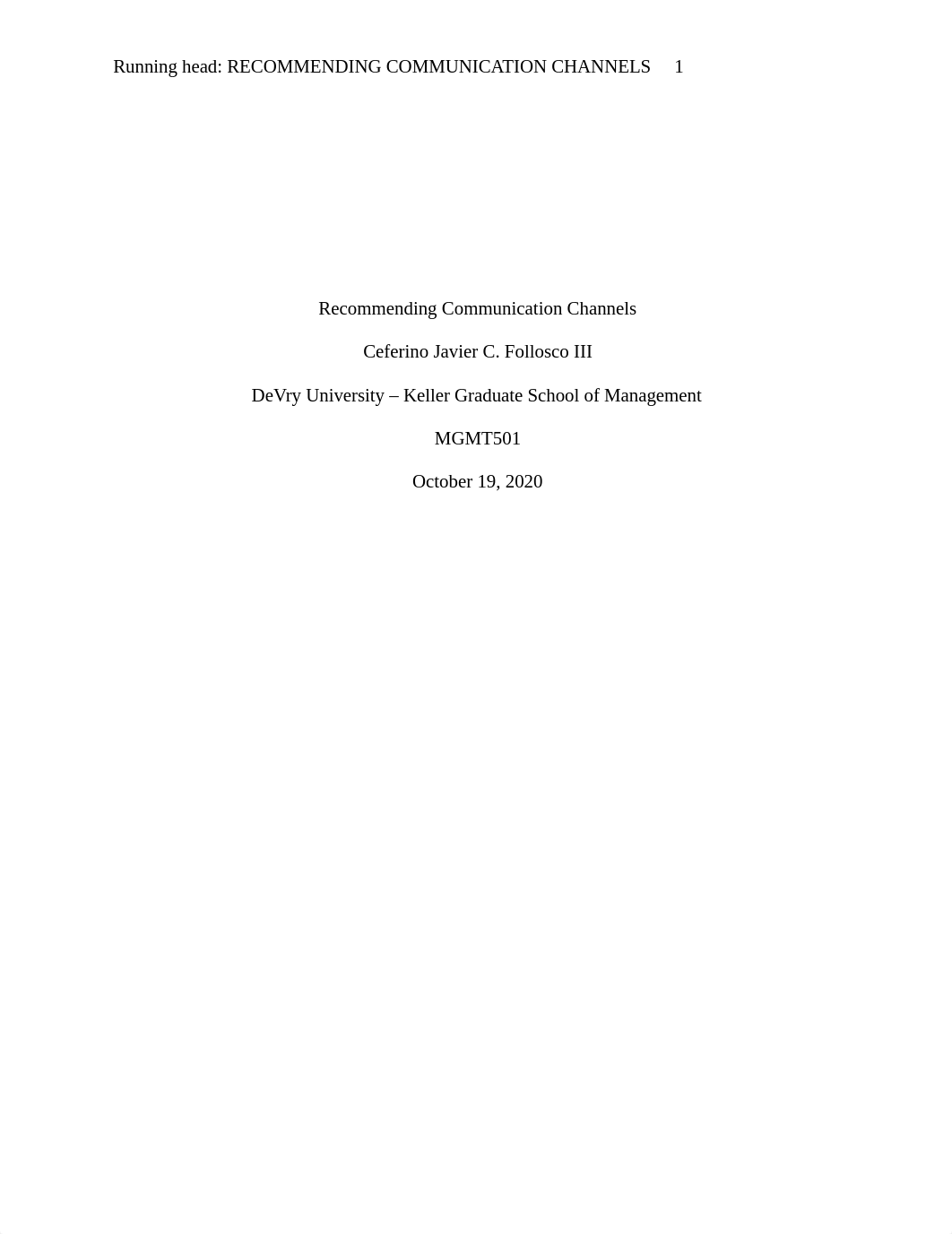 Week 7 Individual Case - Recommending Communication Channels.docx_dj11vas9lig_page1