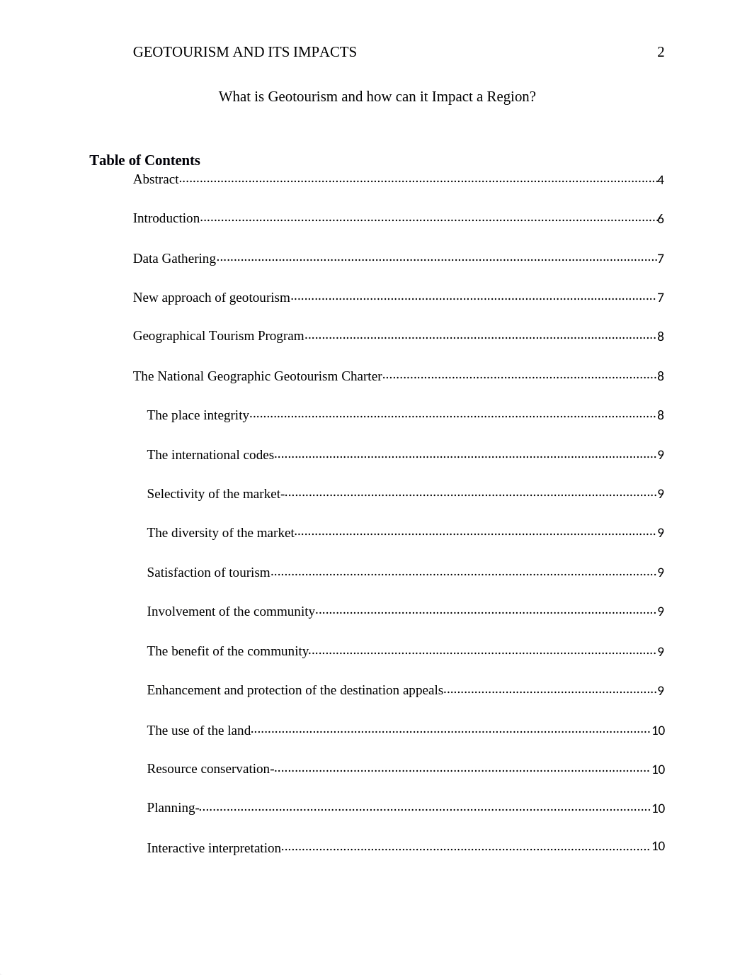 What is geotourism and how can it impact a region_dj14f42zplz_page2