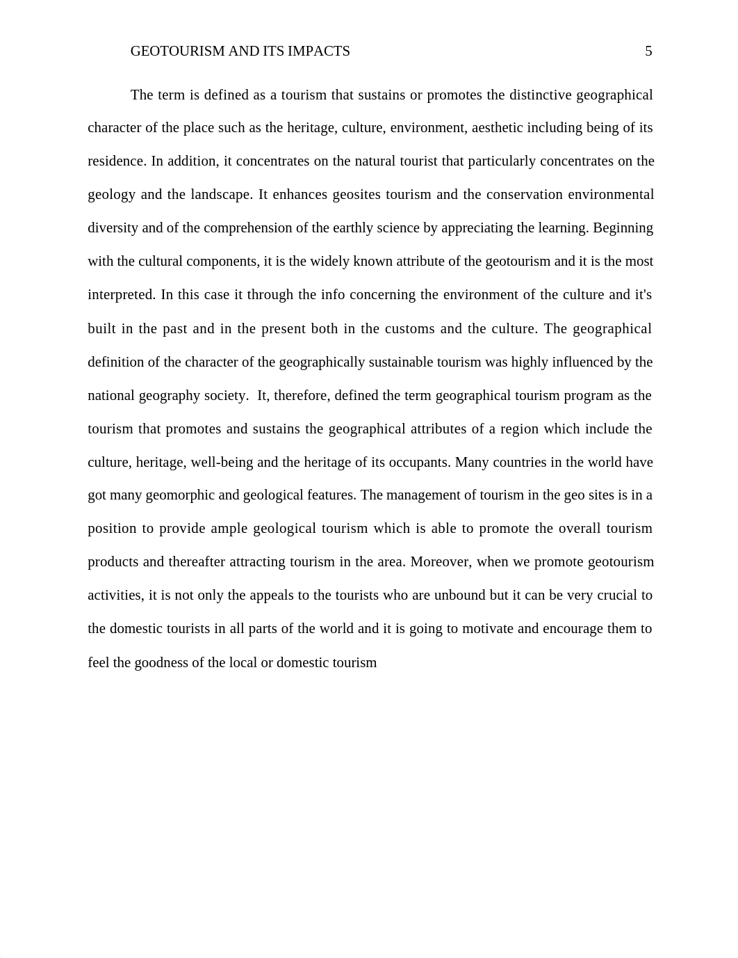 What is geotourism and how can it impact a region_dj14f42zplz_page5