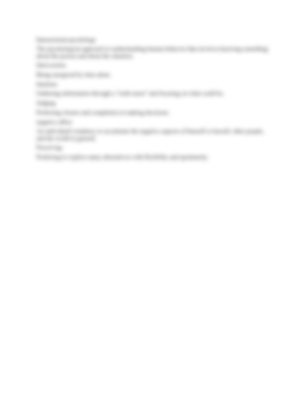 Organizational Behavior - Behaviors and Control (Chapter Four) Study Guide_dj1i8d2boln_page2