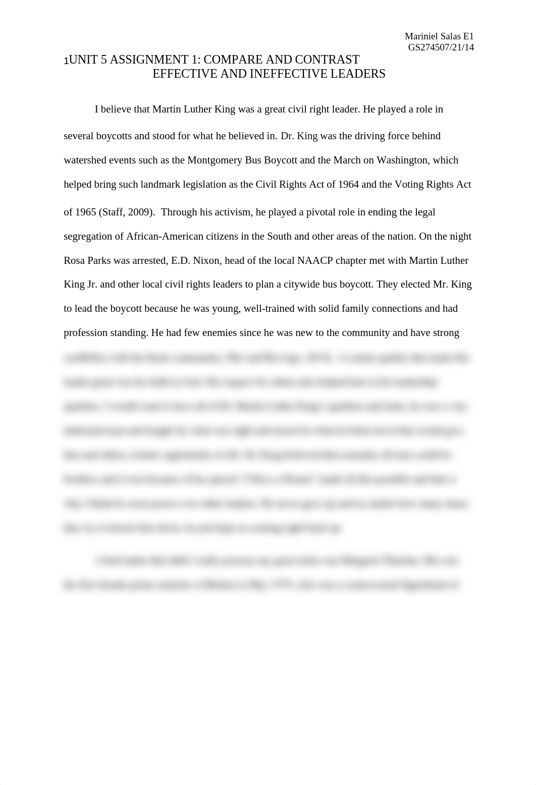 Unit 5 Assignment 1 Compare and Contrast Effective and Ineffective Leaders_dj1x3fxo7t4_page1