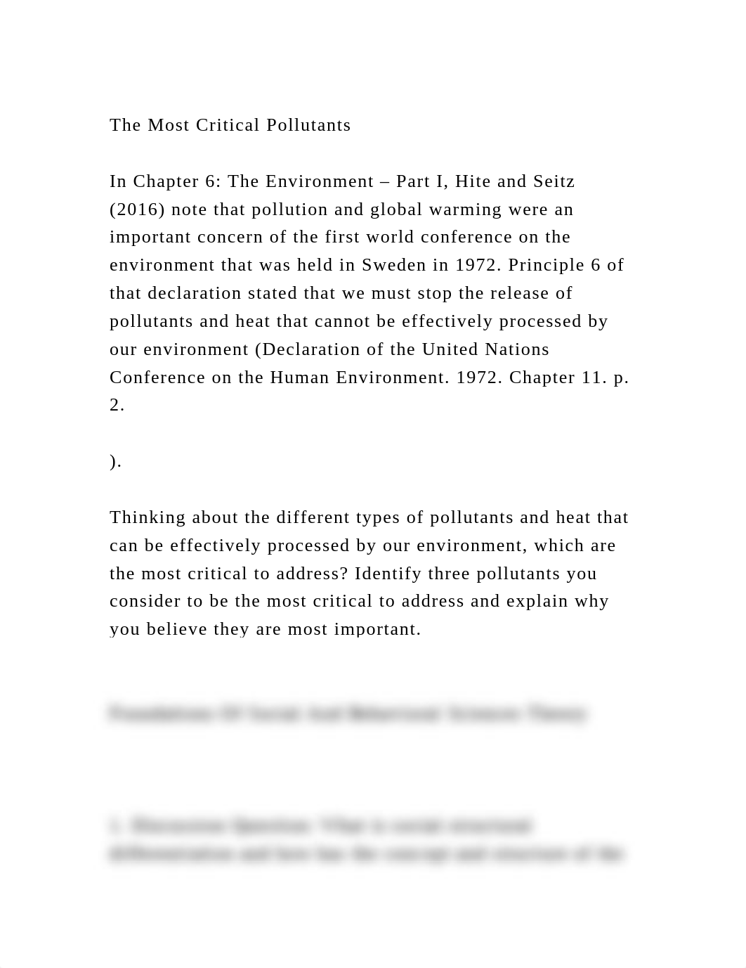 The Most Critical PollutantsIn Chapter 6 The Environment - Part.docx_dj2hbj08qjn_page2