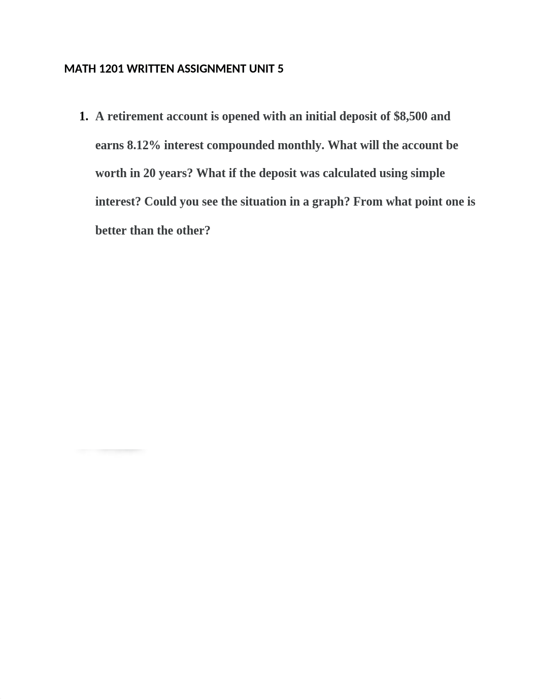 MATH 1201 WRITTEN ASSIGNMENT UNIT 5.docx_dj2yf2sr854_page1