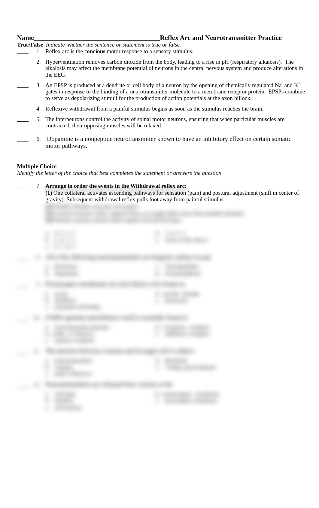 Reflex Arc and Neurotransmitter Practice_q_dj30e7ehbhw_page1