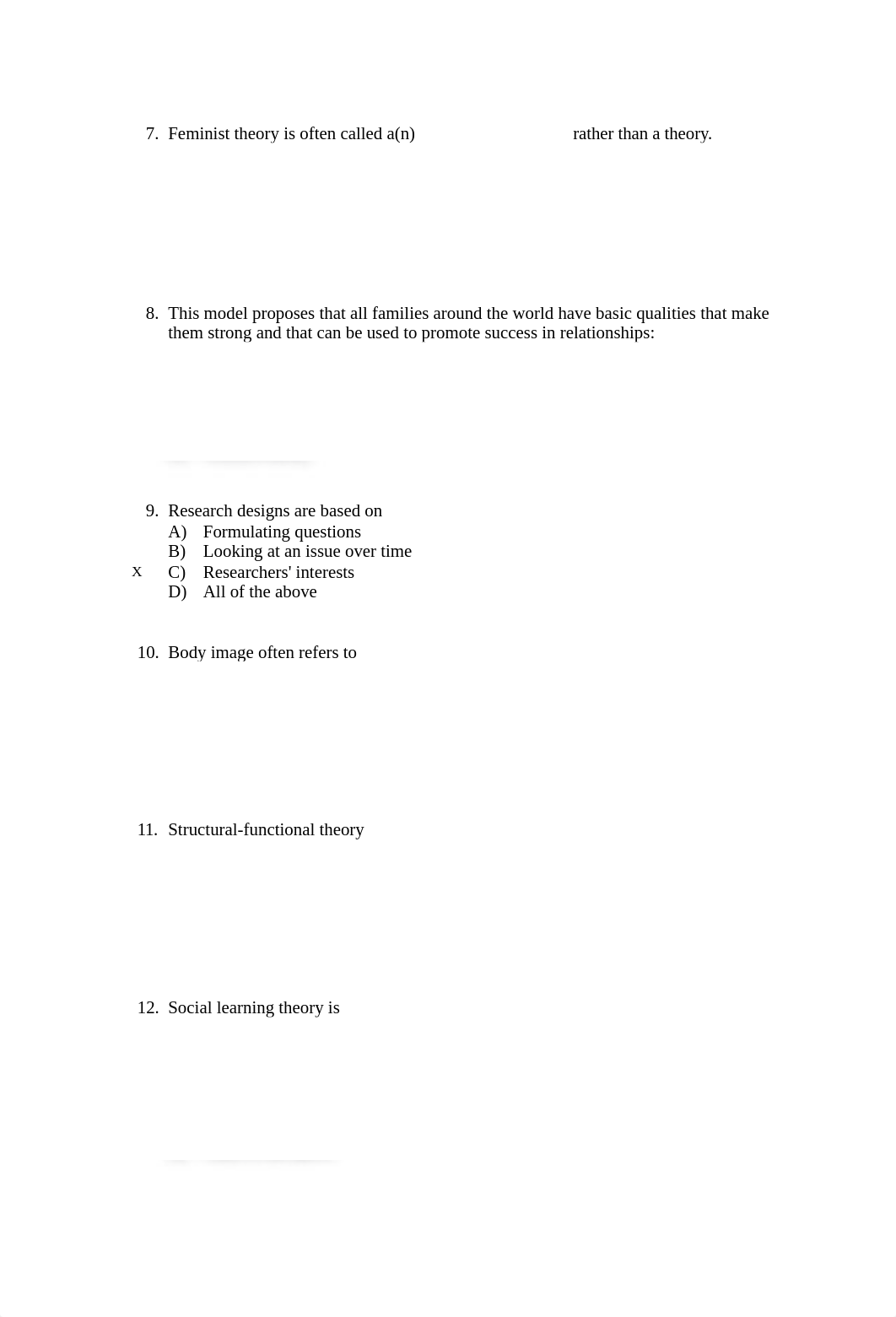 MARRIAGE AND FAMILY - Exam 1 - Student Study Guide.docx_dj34t5nhpbb_page2