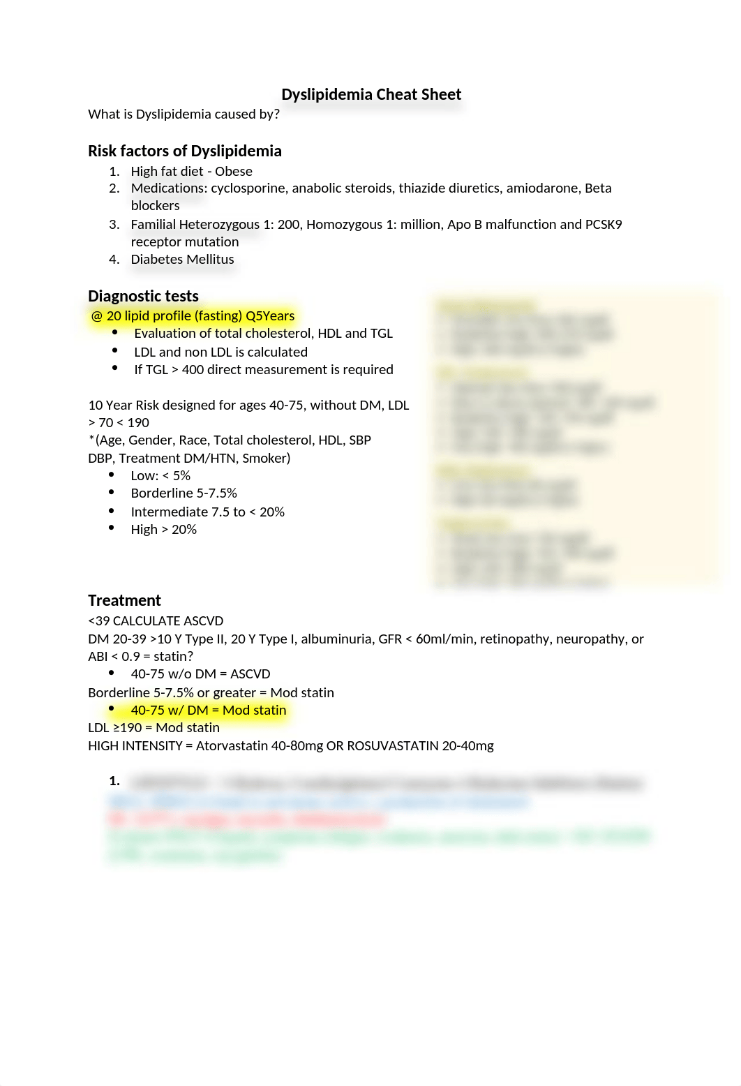 Dyslipidemia Cheat Sheet.docx_dj34zzcr7pq_page1