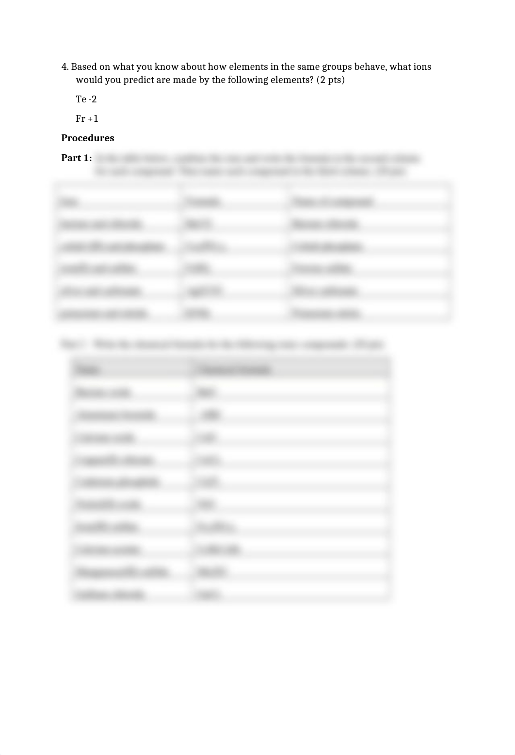 Ionic Compounds-Naming and Writing Chemical Formulas Lab Report (1).docx_dj3abyvg4tz_page2