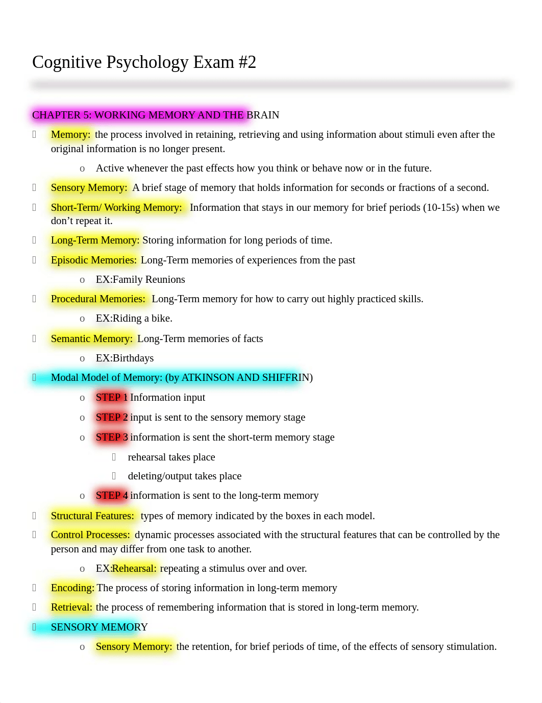 Cognitive Psychology Exam 2 STUDY.docx_dj3eqvnjx1g_page1