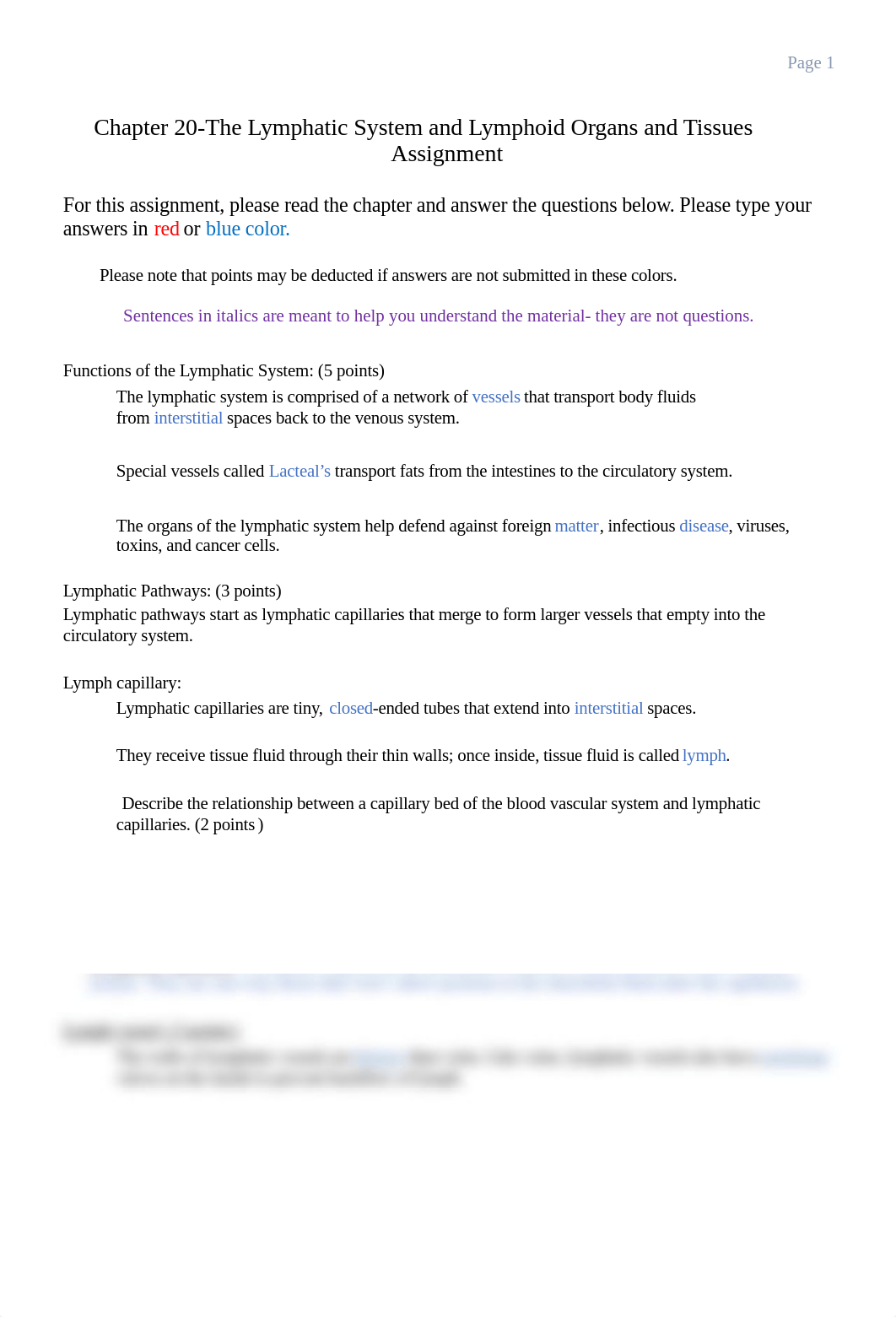 Chapter 20- The Lymphatic System and Lymphoid Organs and Tissues Assignment20202021.pdf_dj3ie96y4n8_page1