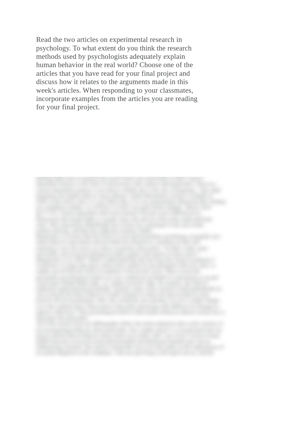 PSY510 Discussion 5 Psychology Experiments.docx_dj3iq74bhqt_page1