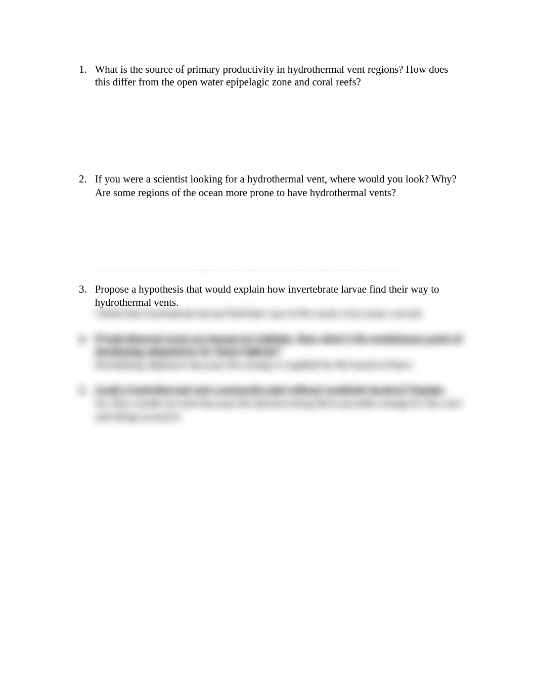 What is the source of primary productivity in hydrothermal vent regions.docx_dj3ksggtbsx_page1