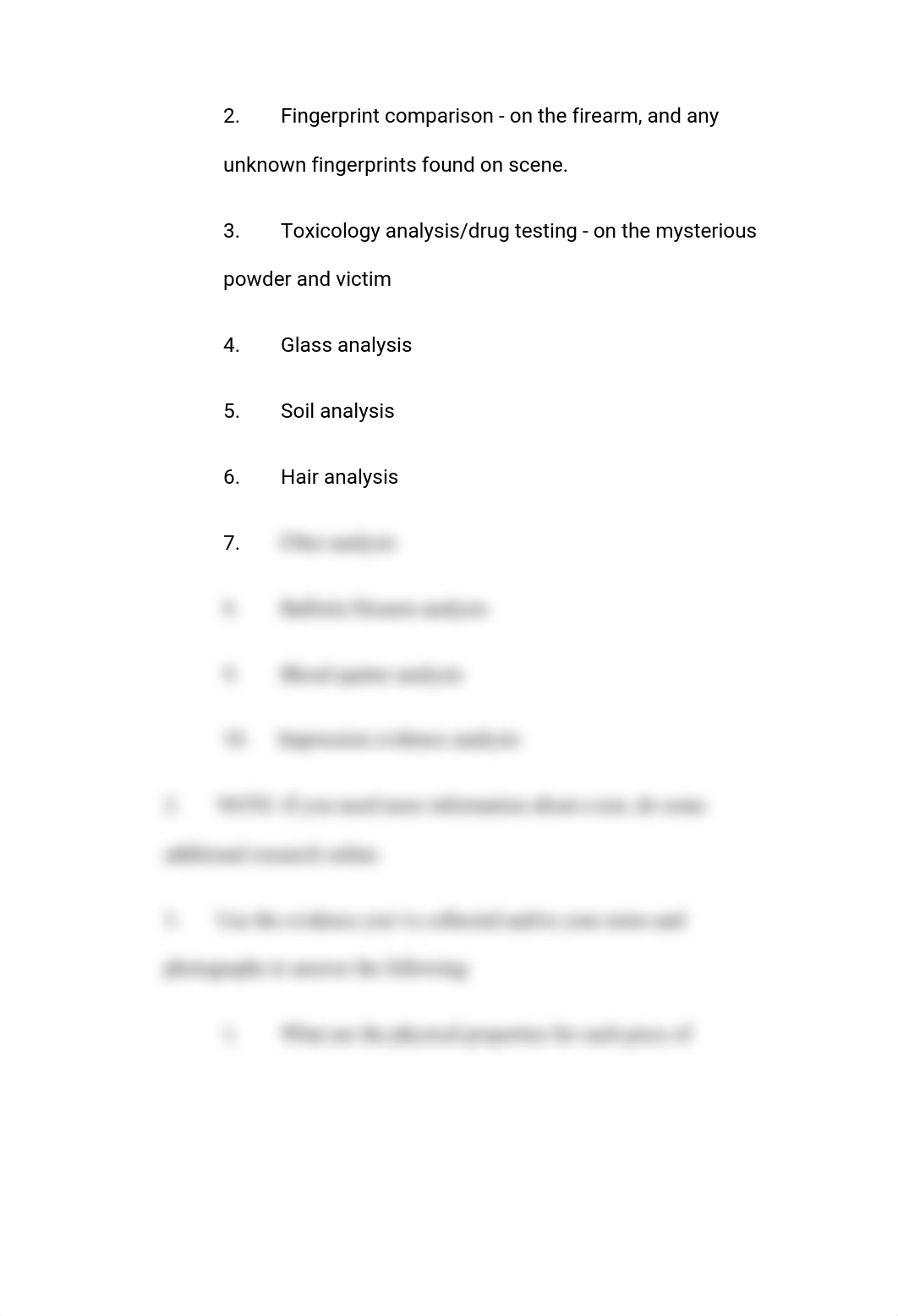 Unit 3 Activity Forensic Science 1_ Secrets of the Dead _ Unit 3_ Physical Evidence.docx_dj3vhm3zhdc_page2