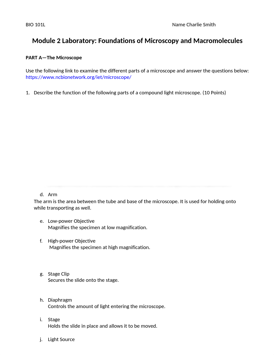 Microscopy and Macromolecules Lab charlie.docx_dj47snuymv6_page1