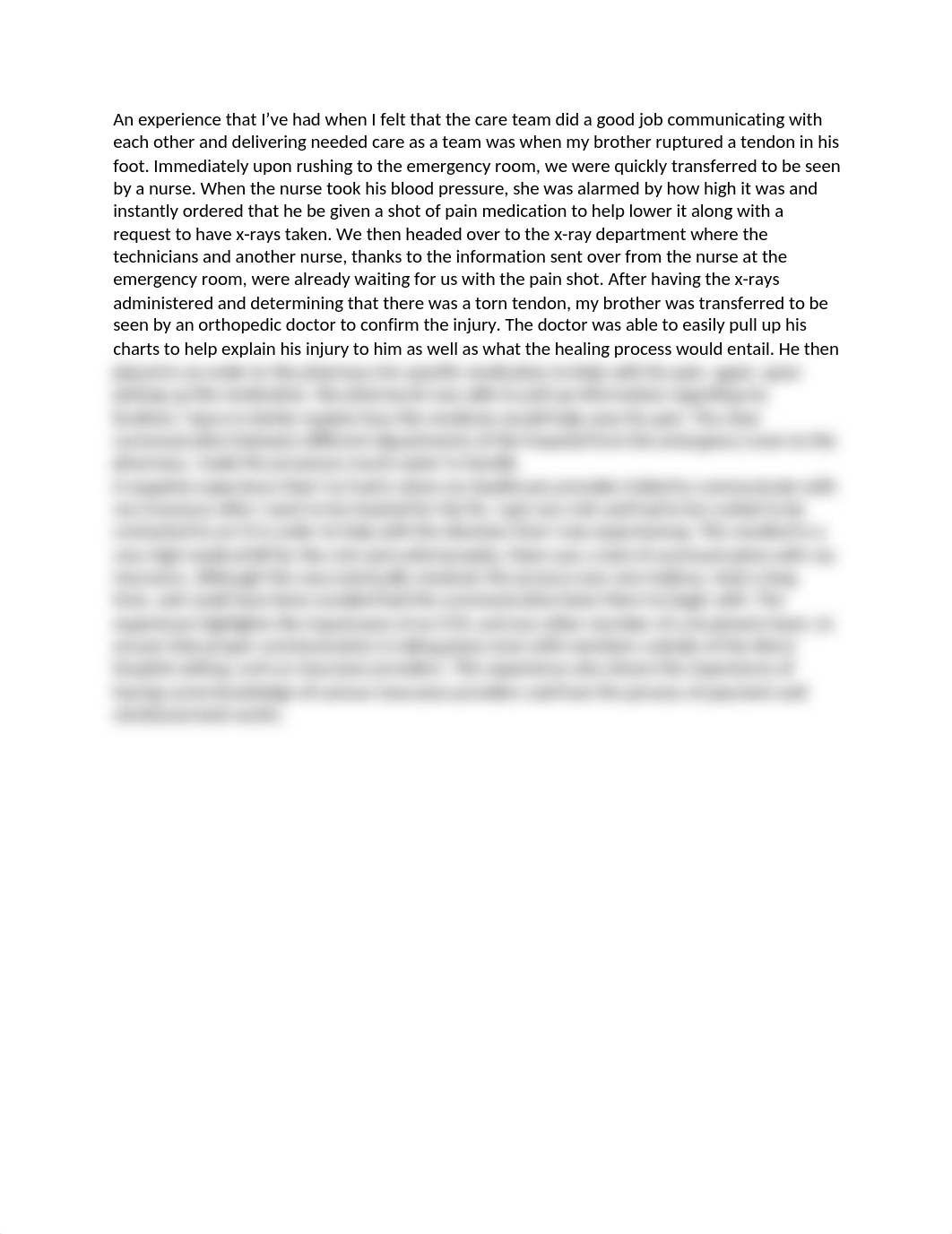 Healthcare experiences.docx_dj4bnmmedys_page1