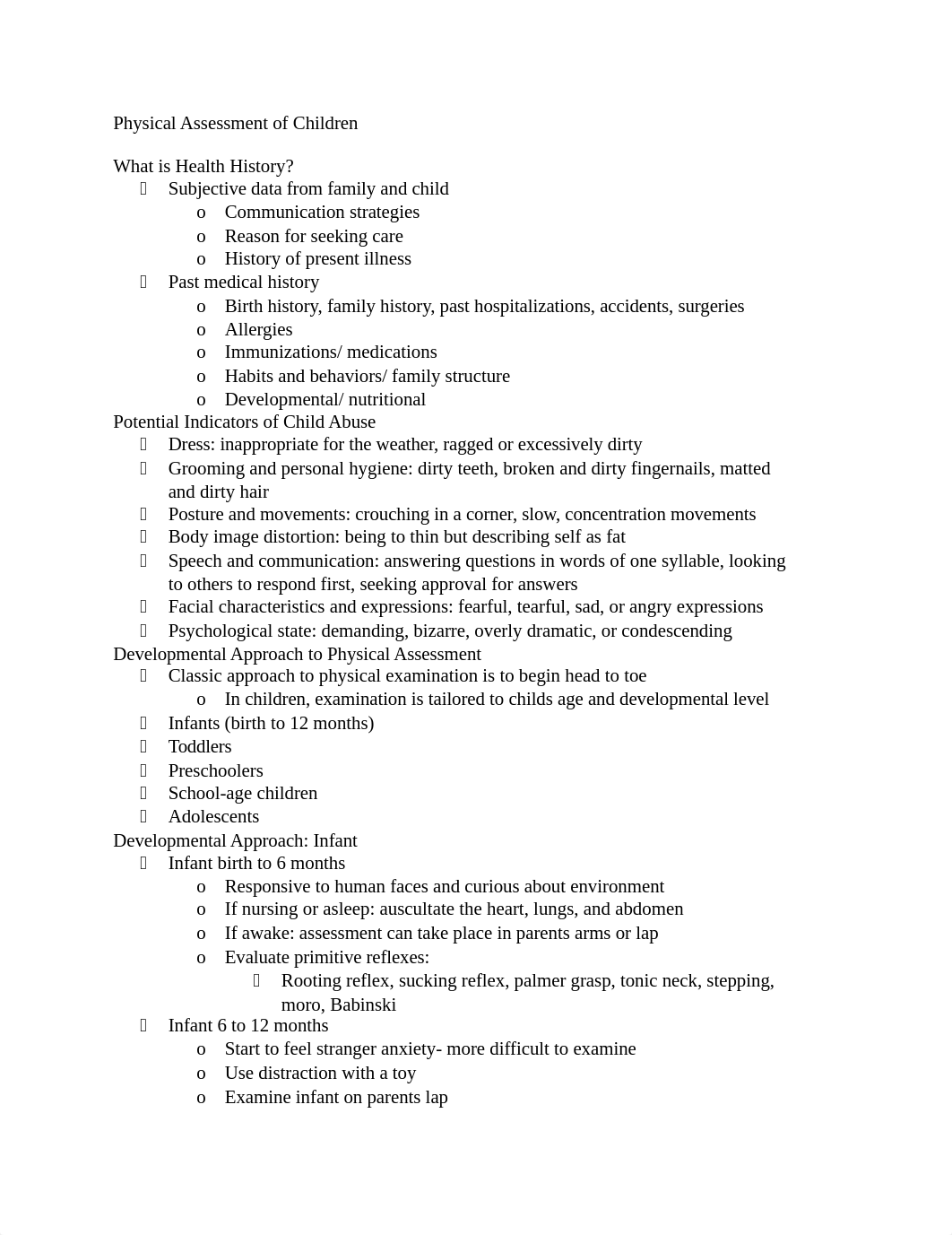 Physical Assessment of Children Notes.docx_dj4ieziumj8_page1