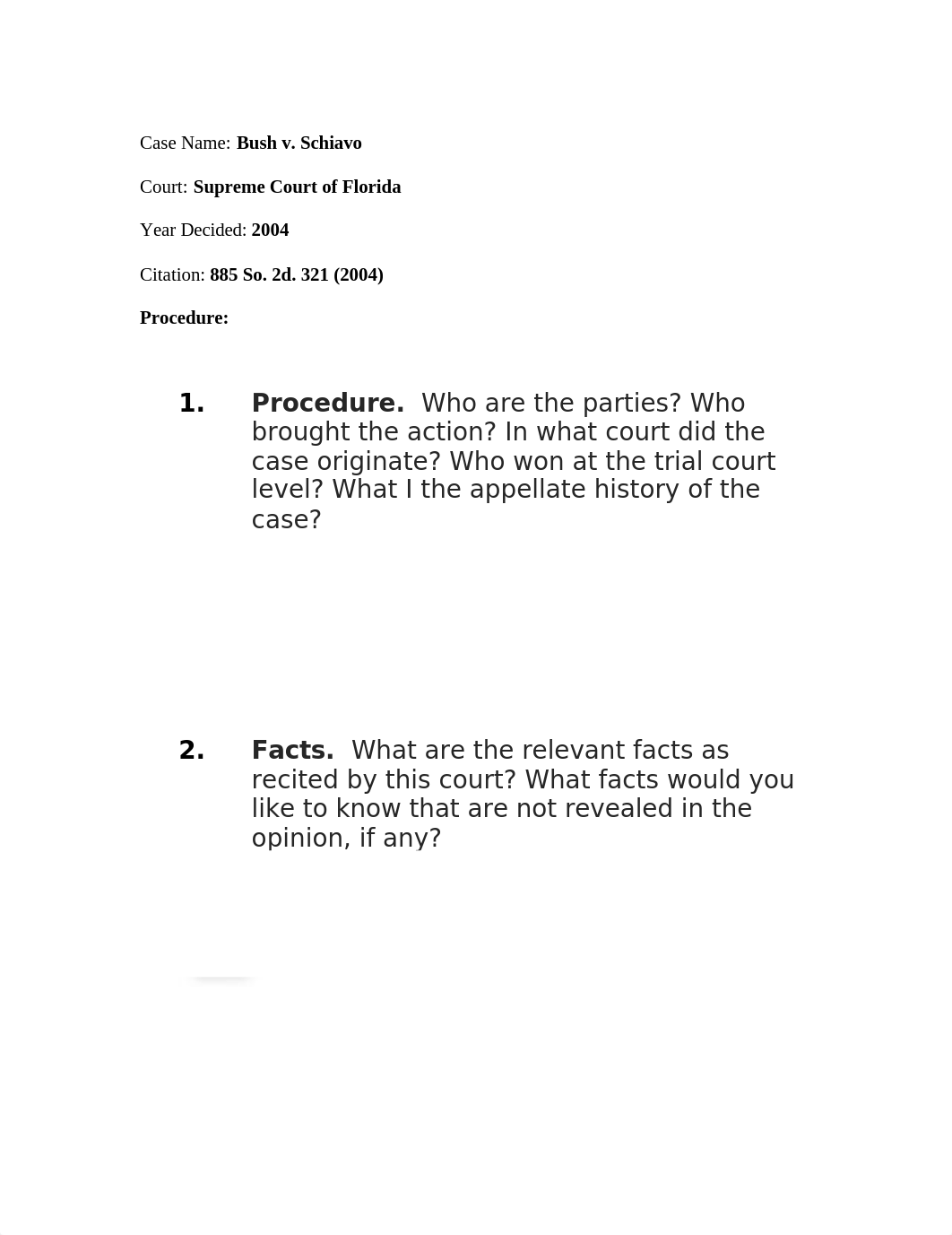 Bush V Schiavo Legal brief (week 2).docx_dj4r61q21v7_page1