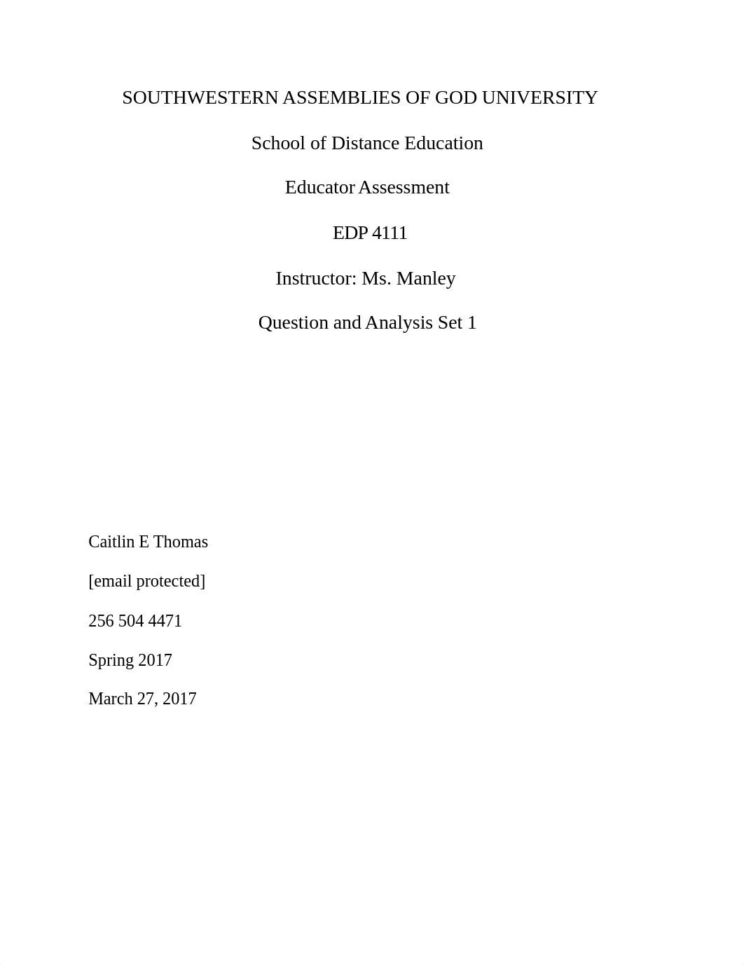 question analysis set 1_dj5es2527m5_page1